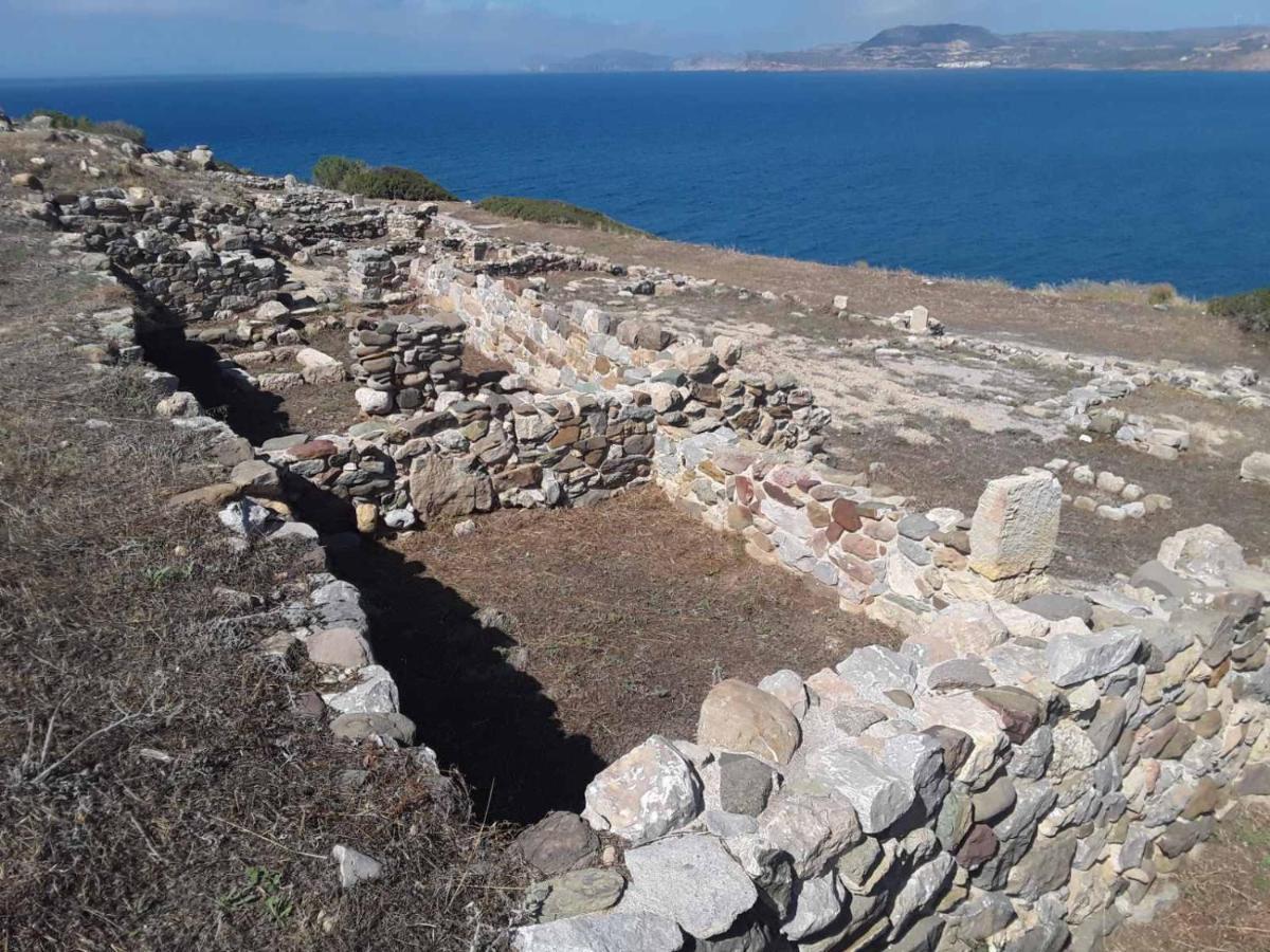 Rock And Sea View House Villa Sitia  Exterior photo